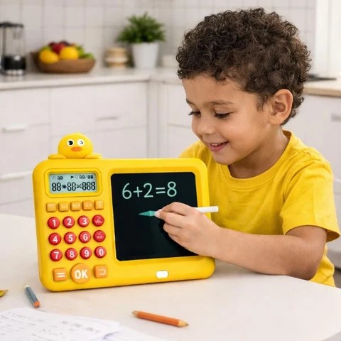 Tableta LCD de Escritura Infantil con Diseño de Patito - Imagen 3